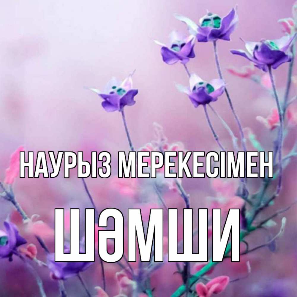 Күн сайын ашық хат с именем, ШӘМШИ Наурыз мерекесімен международный женский день 2 Онлайн тегін жүктеп алу тілектері бар керемет карта 