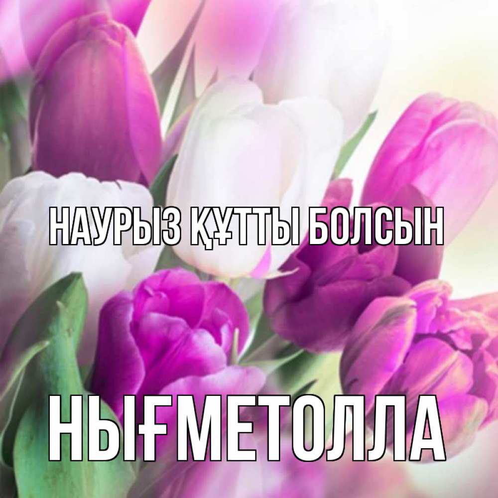 Күн сайын ашық хат с именем, НЫҒМЕТОЛЛА Наурыз құтты болсын весна 1 Онлайн тегін жүктеп алу тілектері бар керемет карта 