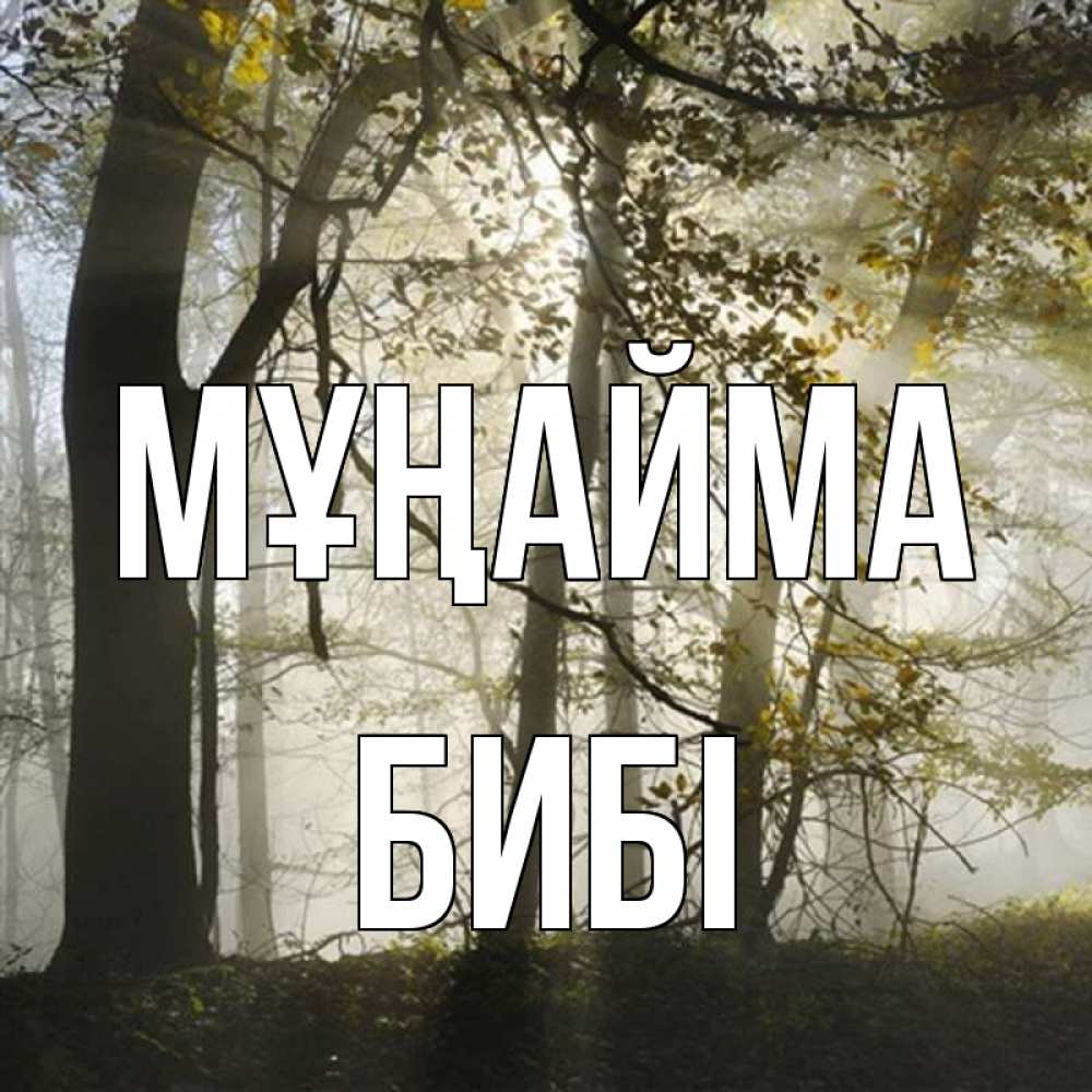 Күн сайын ашық хат с именем, БИБІ Мұңайма лес и свет Онлайн тегін жүктеп алу тілектері бар керемет карта 