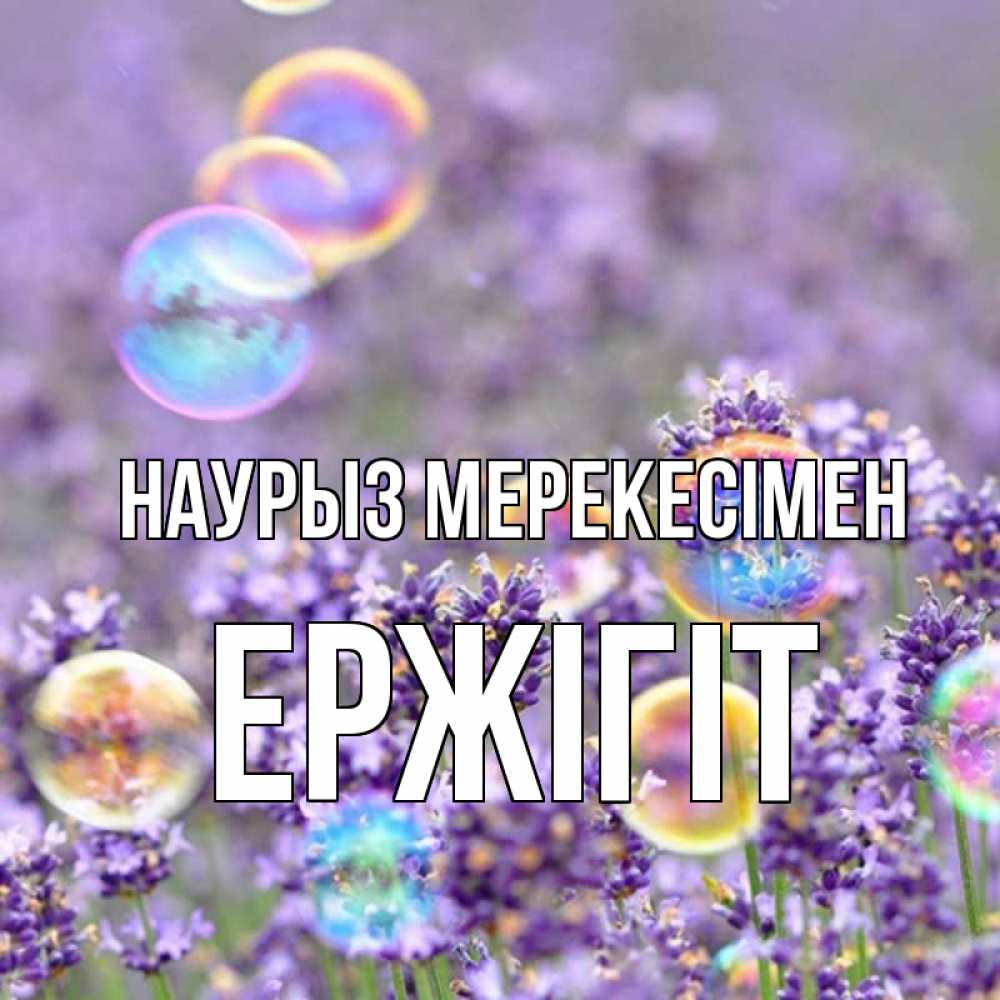 Күн сайын ашық хат с именем, Ержігіт Наурыз мерекесімен цветы Онлайн тегін жүктеп алу тілектері бар керемет карта 