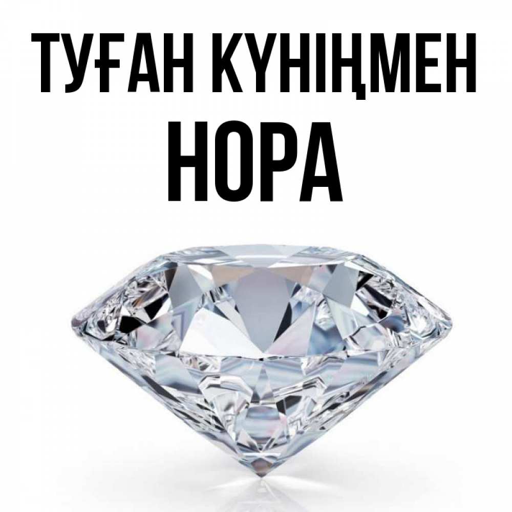 Күн сайын ашық хат с именем, Нора Туған күніңмен к пожеланием быть богатым Онлайн тегін жүктеп алу тілектері бар керемет карта 
