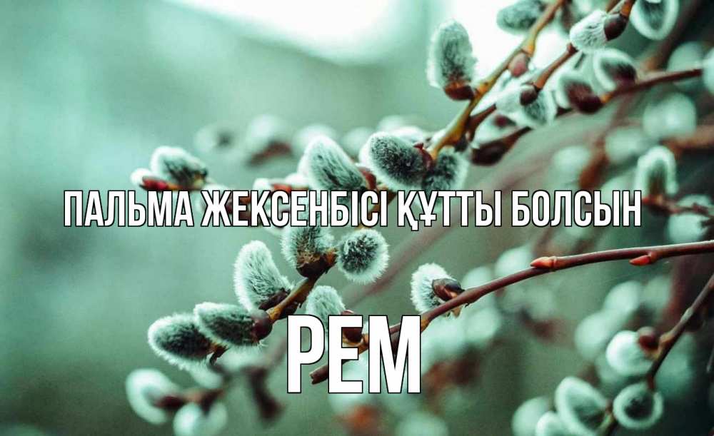 Күн сайын ашық хат с именем, Рем Пальма жексенбісі құтты болсын верба Онлайн тегін жүктеп алу тілектері бар керемет карта 