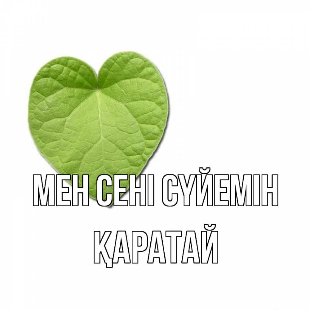 Күн сайын ашық хат с именем, Қаратай Мен сені сүйемін тебе Онлайн тегін жүктеп алу тілектері бар керемет карта 