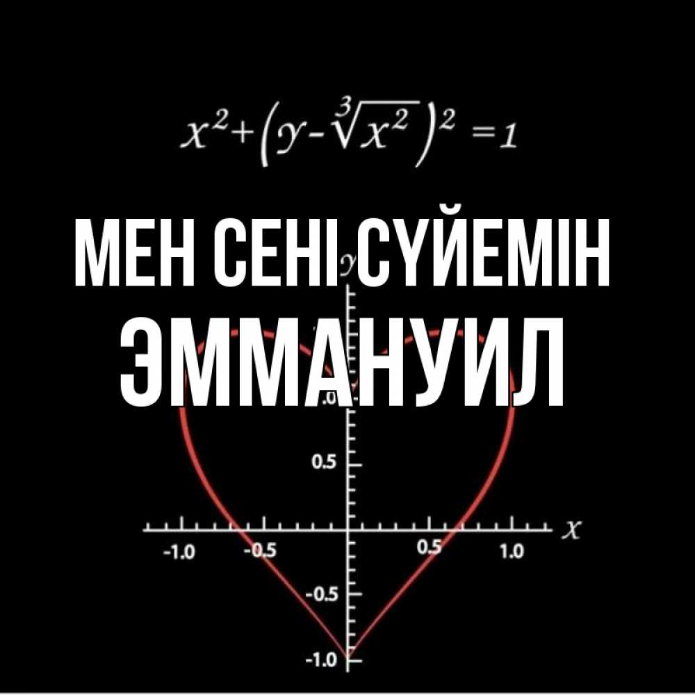 Күн сайын ашық хат с именем, Эммануил Мен сені сүйемін сердечная формула Онлайн тегін жүктеп алу тілектері бар керемет карта 