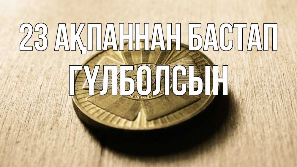 Картинка 23 ақпаннан бастап, ГҮЛБОЛСЫН