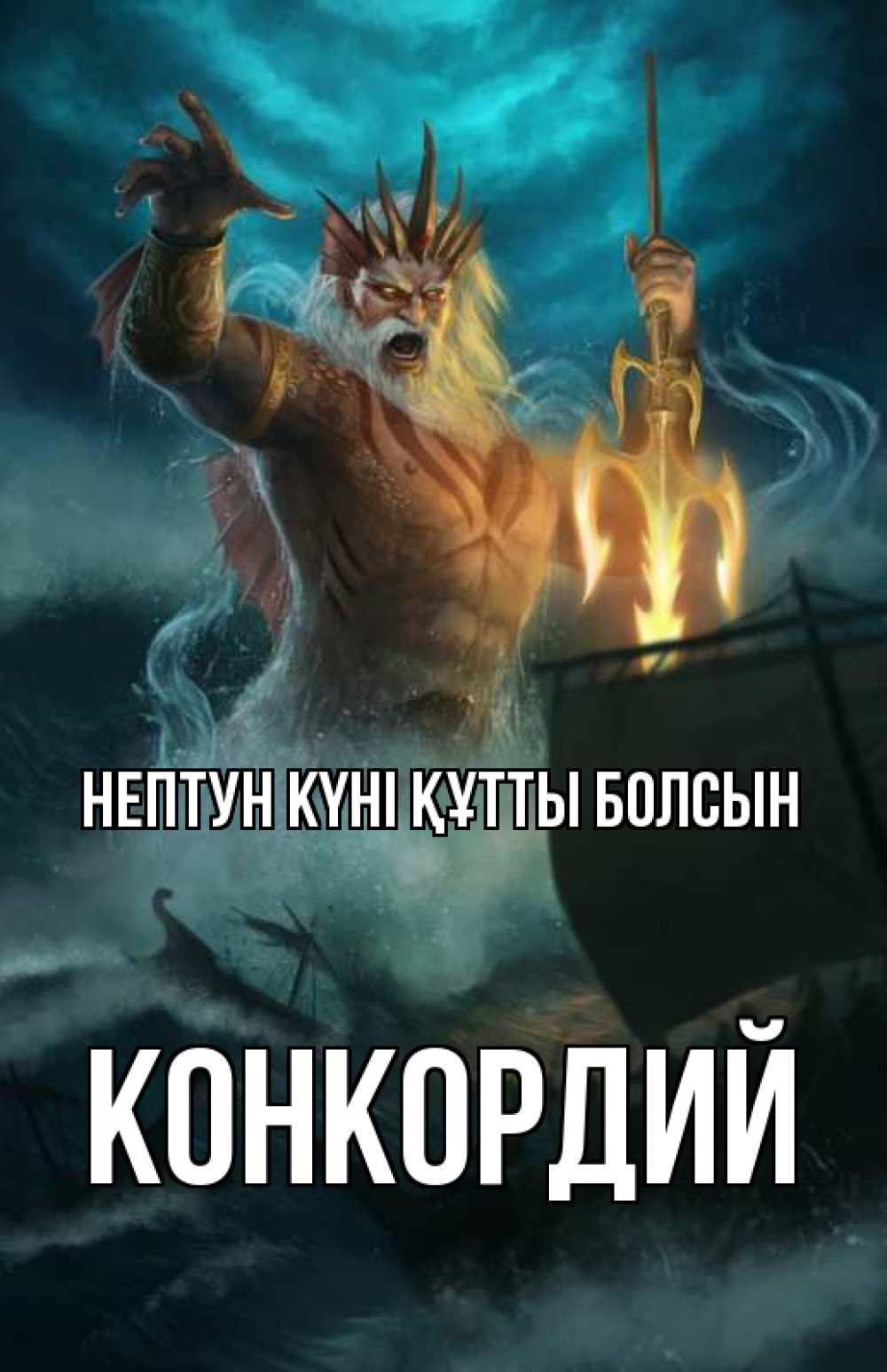 Күн сайын ашық хат с именем, Конкордий нептун күні құтты болсын с днем Нептуна Онлайн тегін жүктеп алу тілектері бар керемет карта 