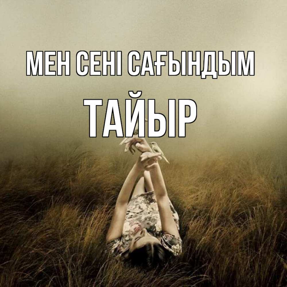 Күн сайын ашық хат с именем, ТАЙЫР Мен сені сағындым девушка с голубями Онлайн тегін жүктеп алу тілектері бар керемет карта 