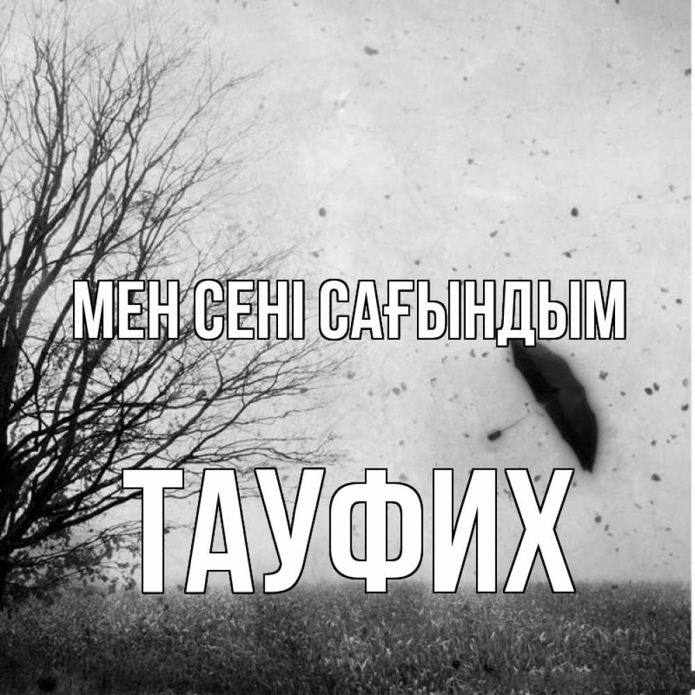 Күн сайын ашық хат с именем, ТАУФИХ Мен сені сағындым зонт летит Онлайн тегін жүктеп алу тілектері бар керемет карта 