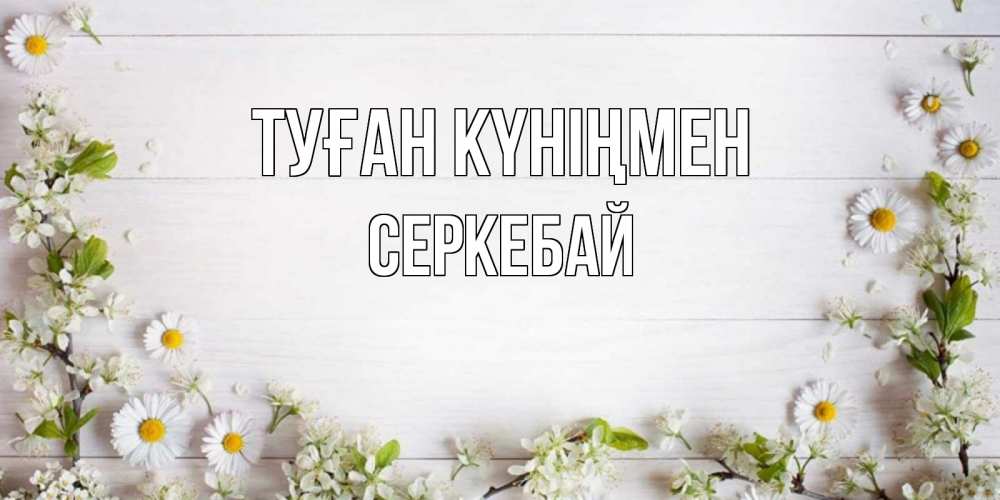 Күн сайын ашық хат с именем, СЕРКЕБАЙ Туған күніңмен Воздушные шары Онлайн тегін жүктеп алу тілектері бар керемет карта 