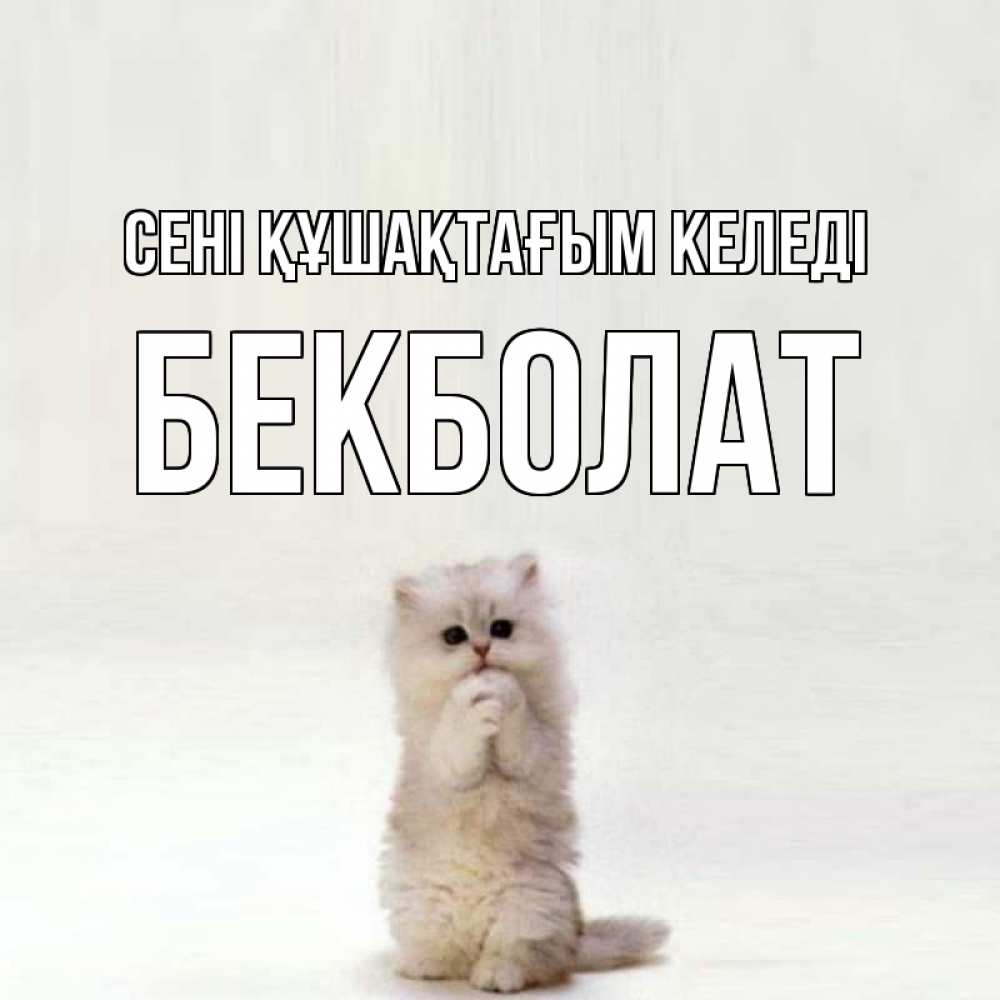 Күн сайын ашық хат с именем, Бекболат сені құшақтағым келеді открытки с креативными подписями Онлайн тегін жүктеп алу тілектері бар керемет карта 
