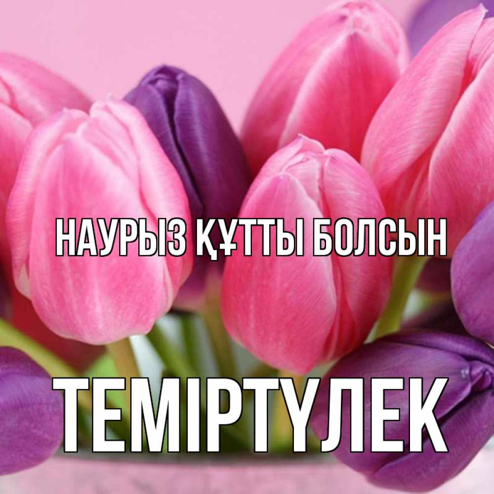 Күн сайын ашық хат с именем, ТЕМІРТҮЛЕК Наурыз құтты болсын маме 1 Онлайн тегін жүктеп алу тілектері бар керемет карта 