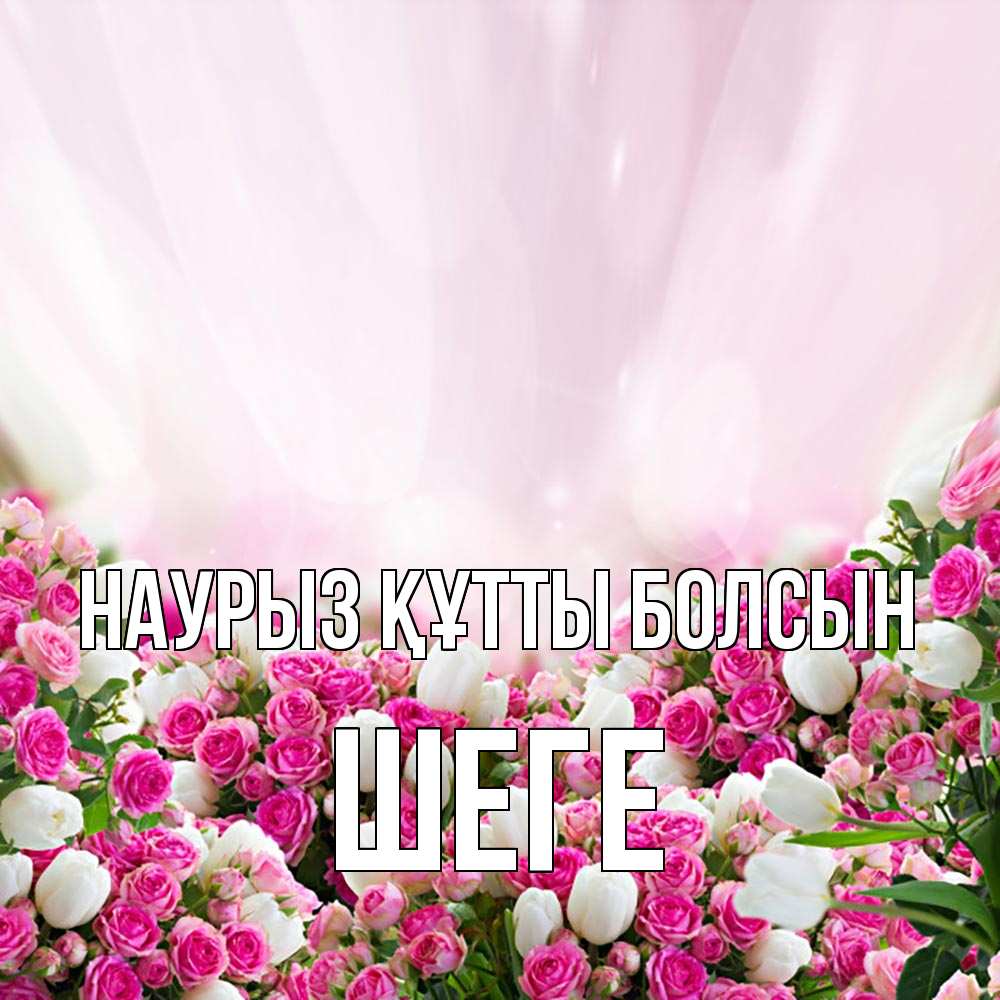 Күн сайын ашық хат с именем, ШЕГЕ Наурыз құтты болсын под снегом Онлайн тегін жүктеп алу тілектері бар керемет карта 