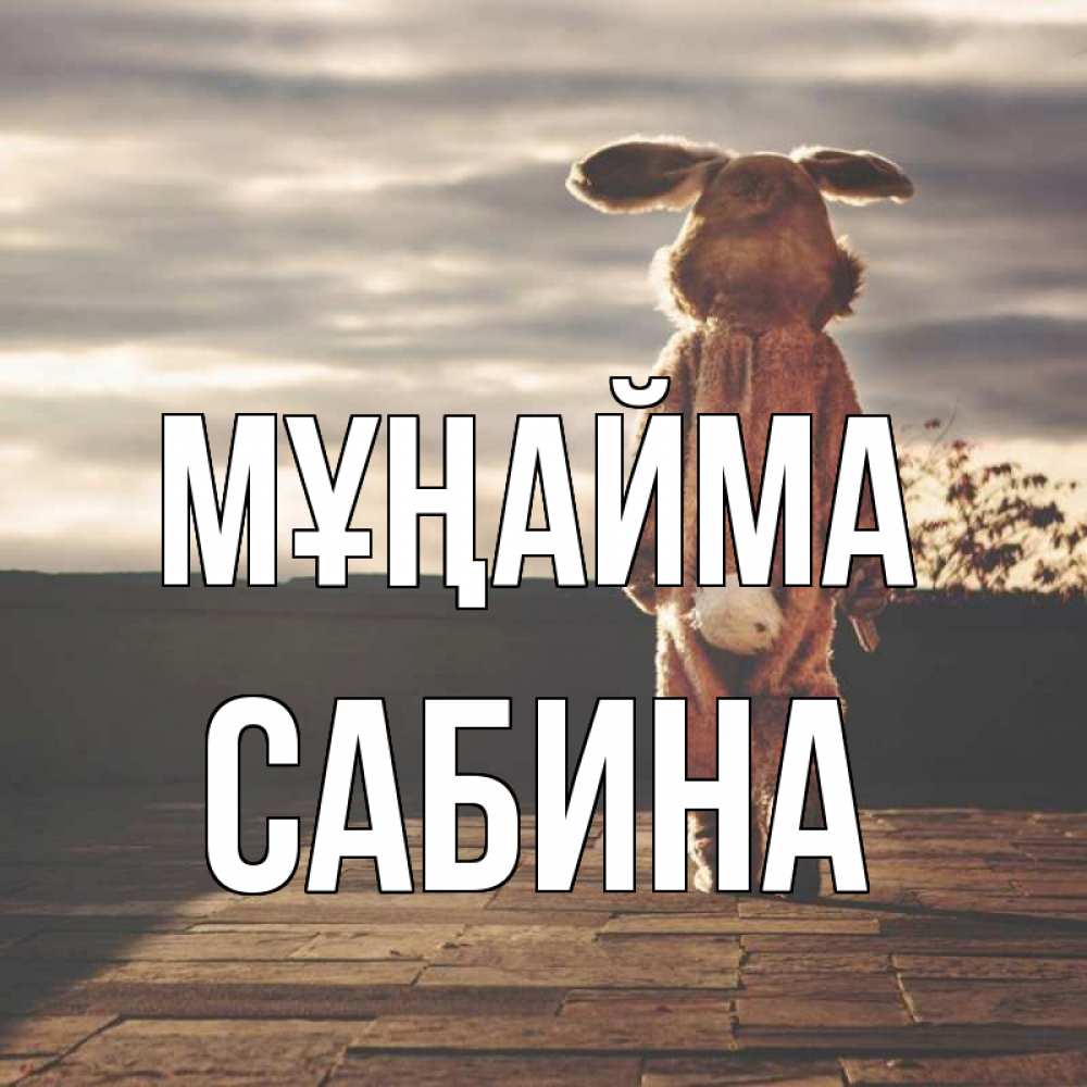 Күн сайын ашық хат с именем, Сабина Мұңайма со спины Онлайн тегін жүктеп алу тілектері бар керемет карта 