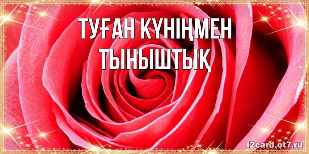 Күн сайын ашық хат с именем, ТЫНЫШТЫҚ Туған күніңмен розовая роза очень крупный бутон Онлайн тегін жүктеп алу тілектері бар керемет карта 