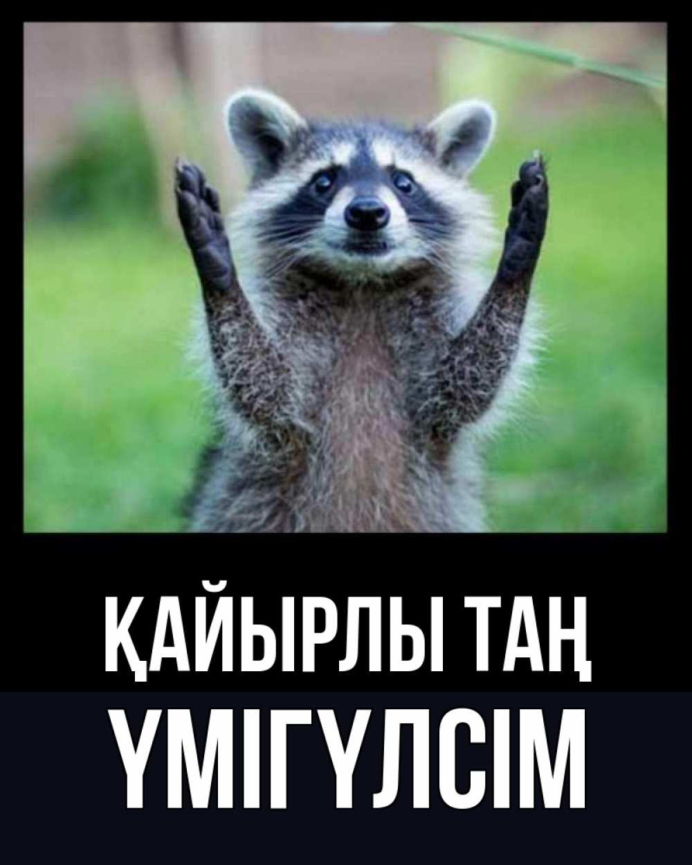 Күн сайын ашық хат с именем, ҮМІГҮЛСІМ Қайырлы таң хорошее настроение утречком Онлайн тегін жүктеп алу тілектері бар керемет карта 