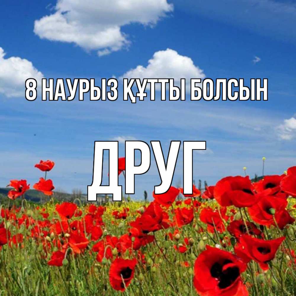 Күн сайын ашық хат с именем, Друг 8 наурыз құтты болсын международный женский день 1 Онлайн тегін жүктеп алу тілектері бар керемет карта 