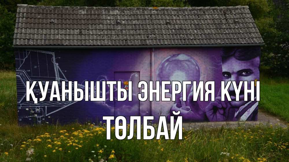 Күн сайын ашық хат с именем, ТӨЛБАЙ Қуанышты энергия күні молнии, Тесла Онлайн тегін жүктеп алу тілектері бар керемет карта 