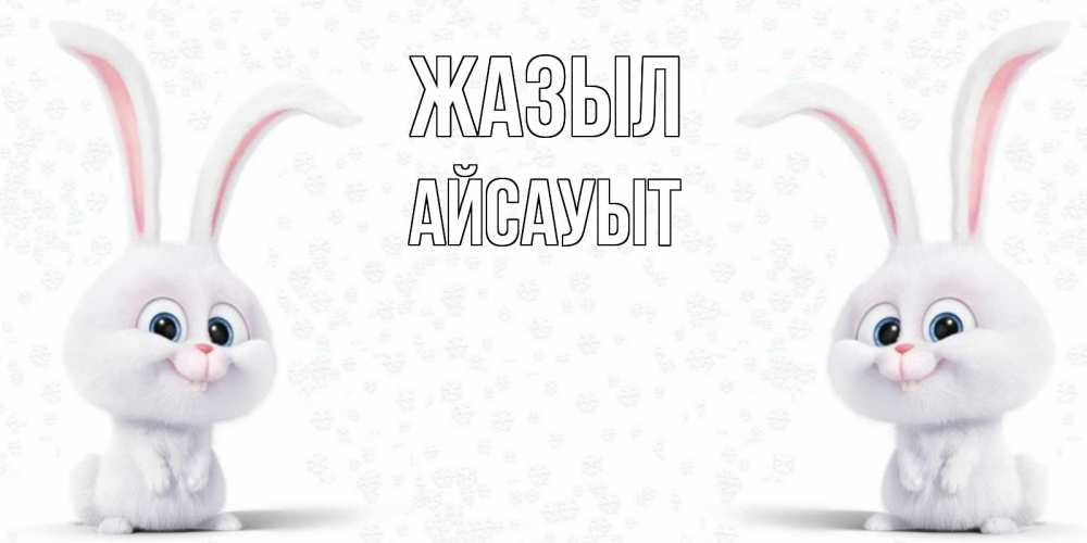 Күн сайын ашық хат с именем, Айсауыт Жазыл не болей с зайцем Онлайн тегін жүктеп алу тілектері бар керемет карта 