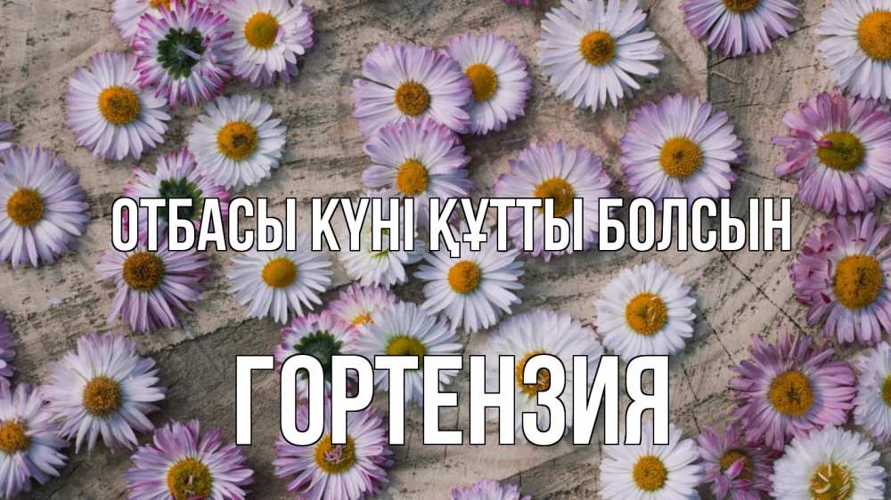 Күн сайын ашық хат с именем, Гортензия отбасы күні құтты болсын с днем семьи Онлайн тегін жүктеп алу тілектері бар керемет карта 