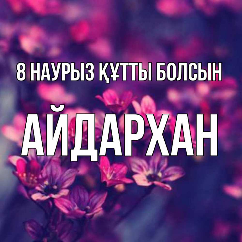 Күн сайын ашық хат с именем, Айдархан 8 наурыз құтты болсын небольшие цветы 1 Онлайн тегін жүктеп алу тілектері бар керемет карта 