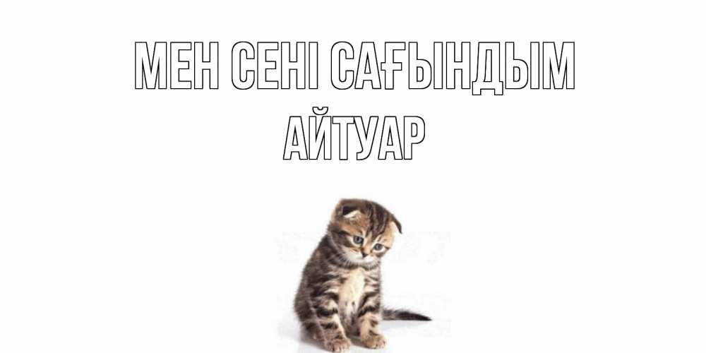 Күн сайын ашық хат с именем, Айтуар Мен сені сағындым кот Онлайн тегін жүктеп алу тілектері бар керемет карта 