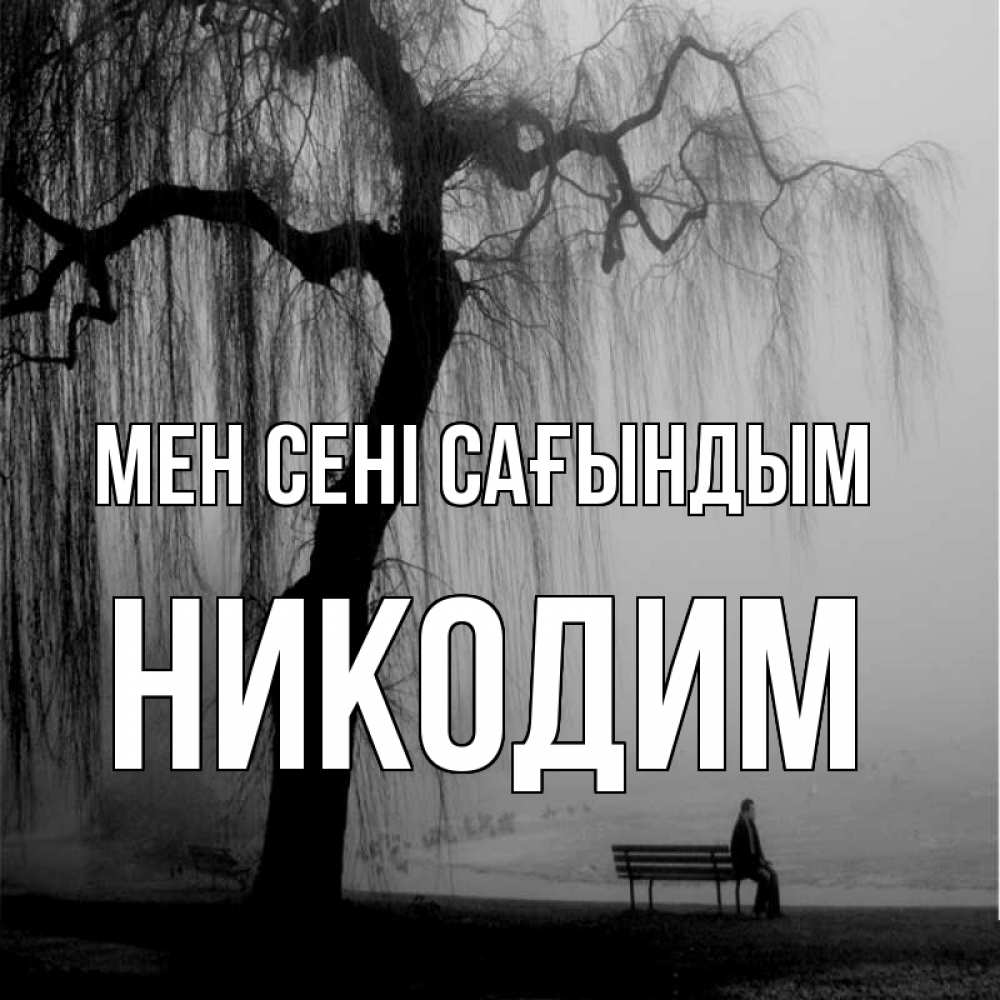 Күн сайын ашық хат с именем, Никодим Мен сені сағындым лавочка под деревом я жду тебя Онлайн тегін жүктеп алу тілектері бар керемет карта 