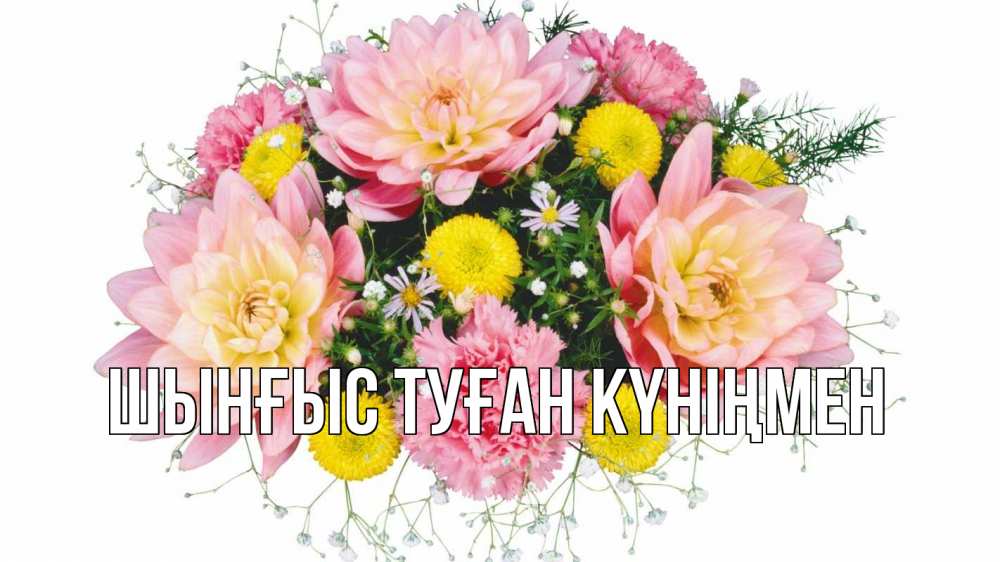 Картинка  с именем , ШЫНҒЫС! ТУҒАН КҮНІҢМЕН!