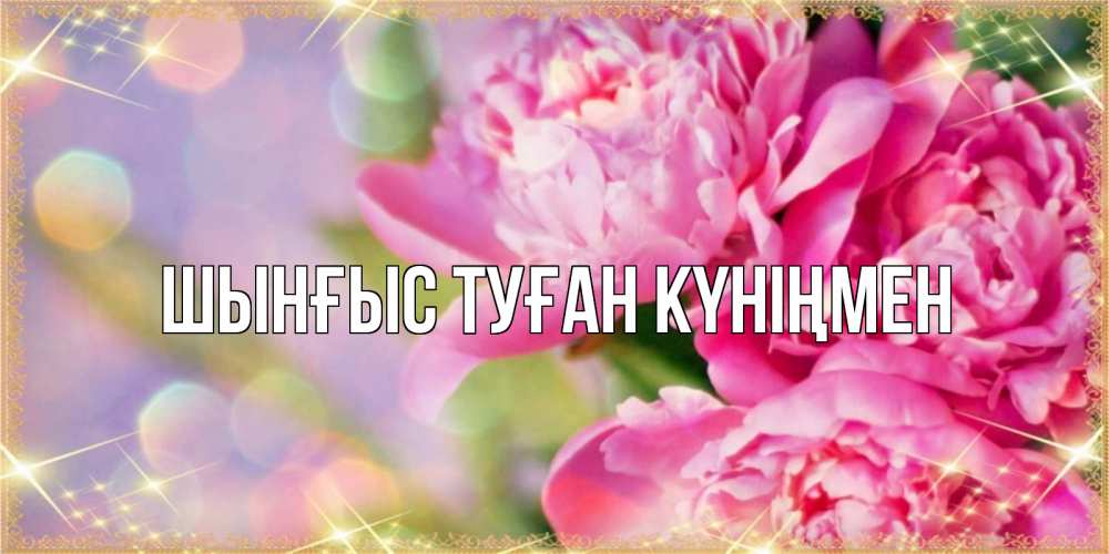 Картинка  с именем , ШЫНҒЫС! ТУҒАН КҮНІҢМЕН!