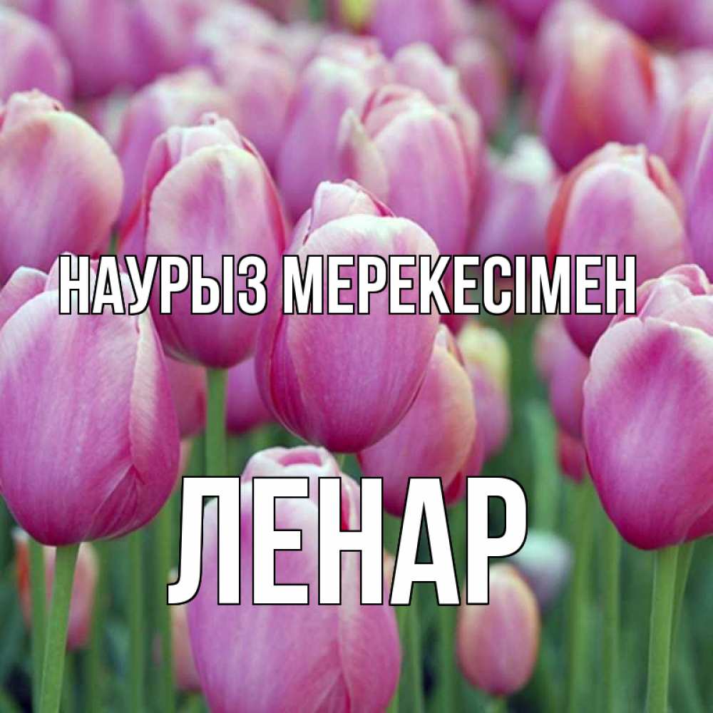 Күн сайын ашық хат с именем, Ленар Наурыз мерекесімен праздник весны наурыз 69 Онлайн тегін жүктеп алу тілектері бар керемет карта 