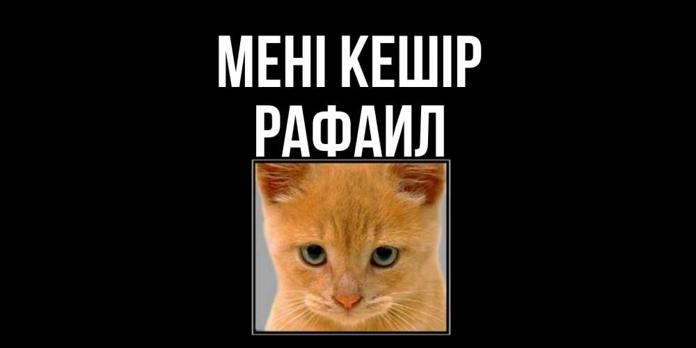 Күн сайын ашық хат с именем, Рафаил Мені кешір рыжий грустный кот просит прощения Онлайн тегін жүктеп алу тілектері бар керемет карта 