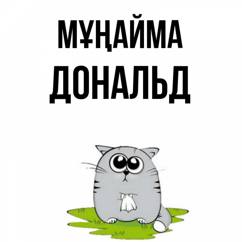Күн сайын ашық хат с именем, Дональд Мұңайма грустный котяра Онлайн тегін жүктеп алу тілектері бар керемет карта 
