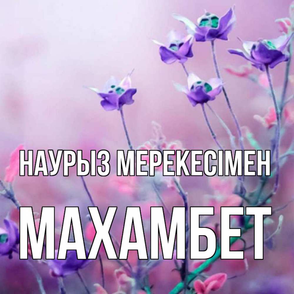 Күн сайын ашық хат с именем, МАХАМБЕТ Наурыз мерекесімен международный женский день 2 Онлайн тегін жүктеп алу тілектері бар керемет карта 