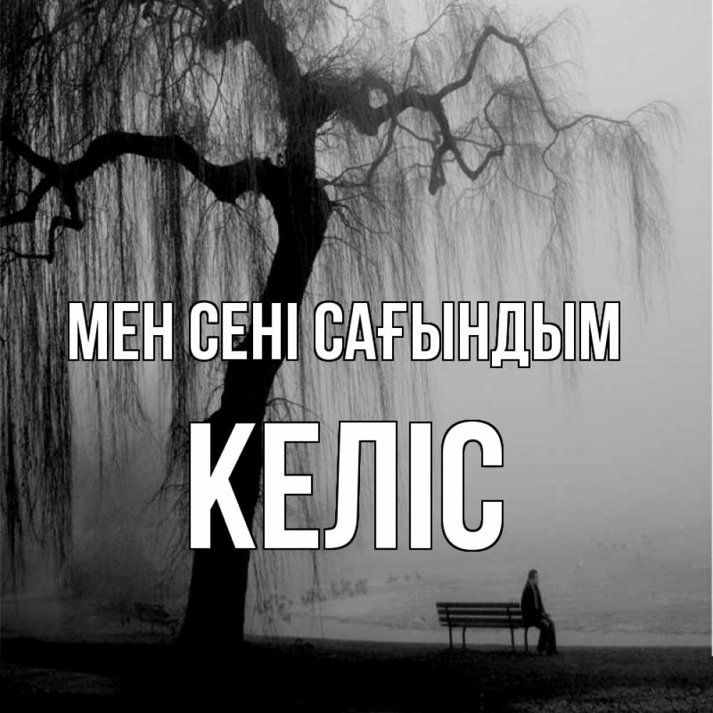 Күн сайын ашық хат с именем, Келіс Мен сені сағындым лавочка под деревом я жду тебя Онлайн тегін жүктеп алу тілектері бар керемет карта 