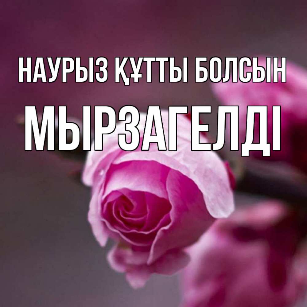 Күн сайын ашық хат с именем, Мырзагелді Наурыз құтты болсын весна Онлайн тегін жүктеп алу тілектері бар керемет карта 