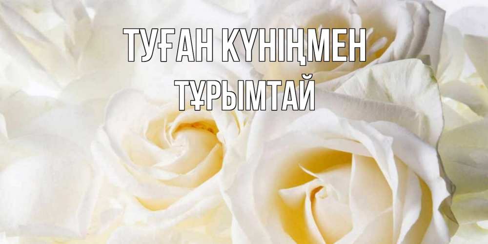 Күн сайын ашық хат с именем, ТҰРЫМТАЙ Туған күніңмен открыточки на день рождения любимым Онлайн тегін жүктеп алу тілектері бар керемет карта 