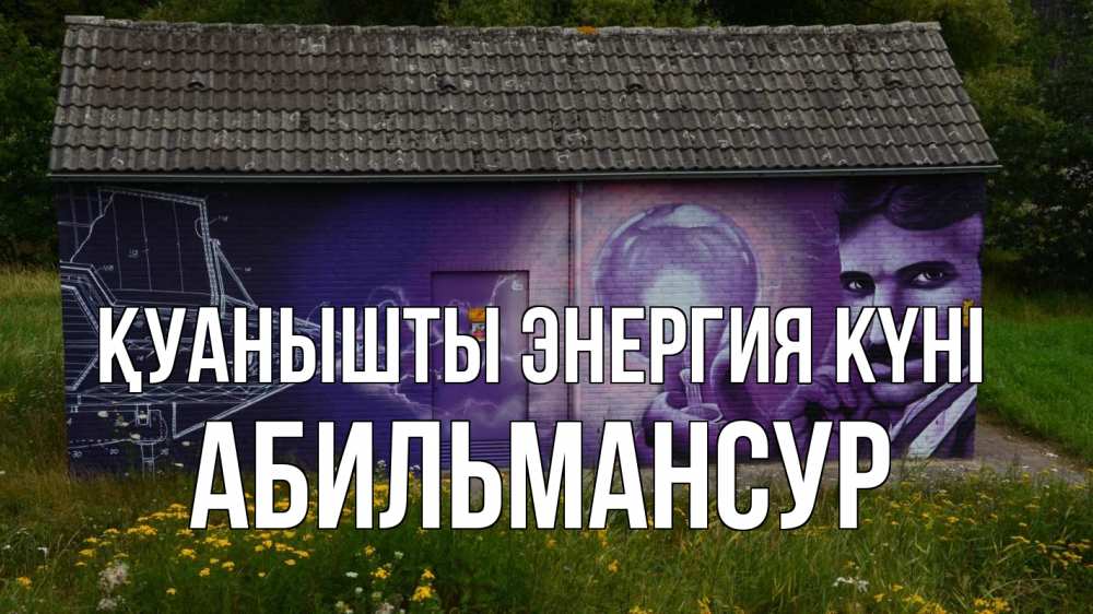 Күн сайын ашық хат с именем, Абильмансур Қуанышты энергия күні молнии, Тесла Онлайн тегін жүктеп алу тілектері бар керемет карта 