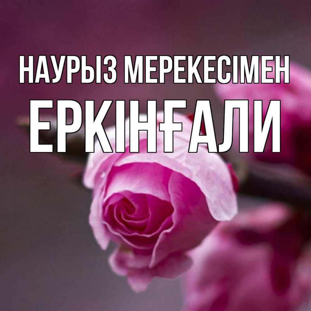 Күн сайын ашық хат с именем, Еркінғали Наурыз мерекесімен весна Онлайн тегін жүктеп алу тілектері бар керемет карта 