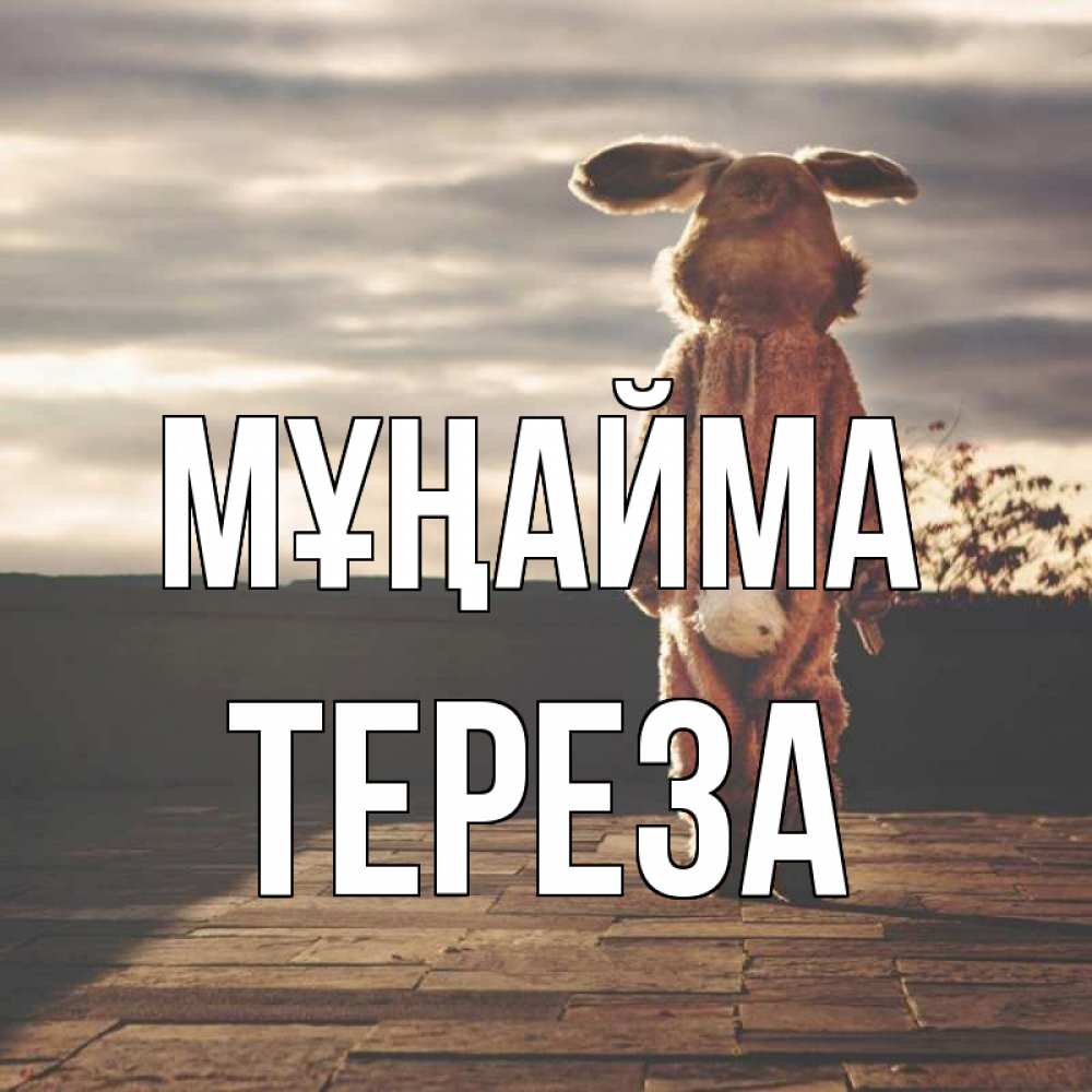 Күн сайын ашық хат с именем, Тереза Мұңайма со спины Онлайн тегін жүктеп алу тілектері бар керемет карта 