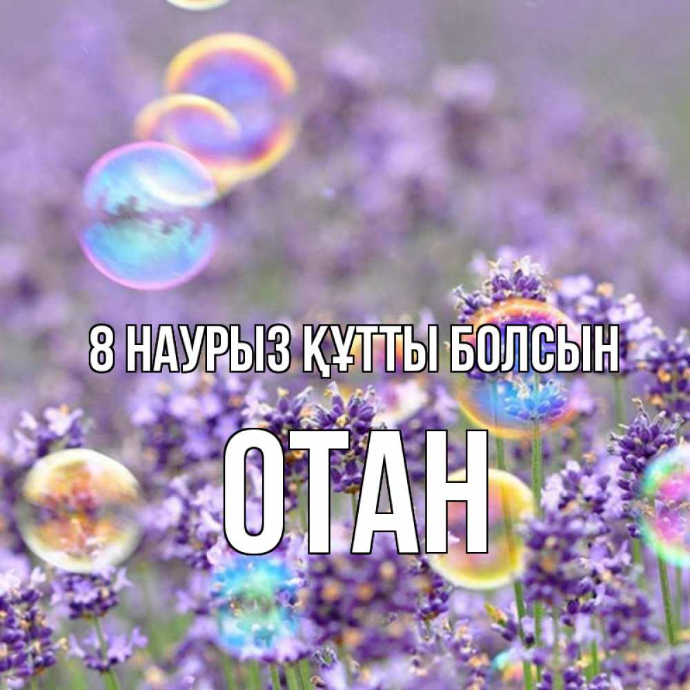 Күн сайын ашық хат с именем, ОТАН 8 наурыз құтты болсын цветы Онлайн тегін жүктеп алу тілектері бар керемет карта 