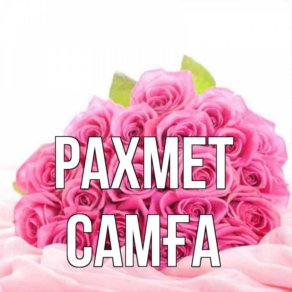 Күн сайын ашық хат с именем, САМҒА рахмет розовые розы с подписью Онлайн тегін жүктеп алу тілектері бар керемет карта 