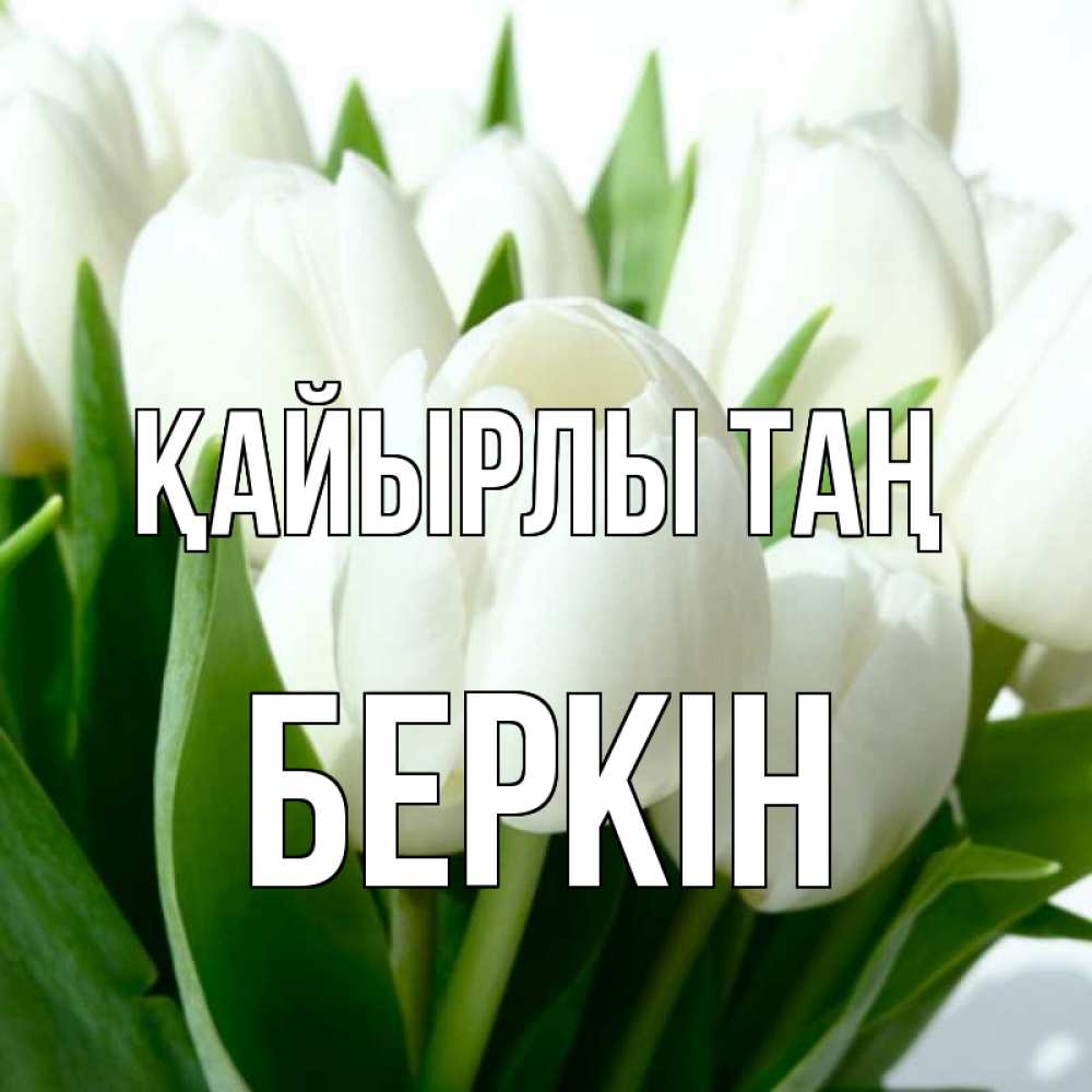 Күн сайын ашық хат с именем, Беркін Қайырлы таң открытки на каждый день по именам Онлайн тегін жүктеп алу тілектері бар керемет карта 