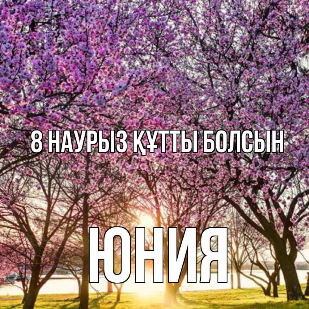 Күн сайын ашық хат с именем, Юния 8 наурыз құтты болсын международный женский день Онлайн тегін жүктеп алу тілектері бар керемет карта 
