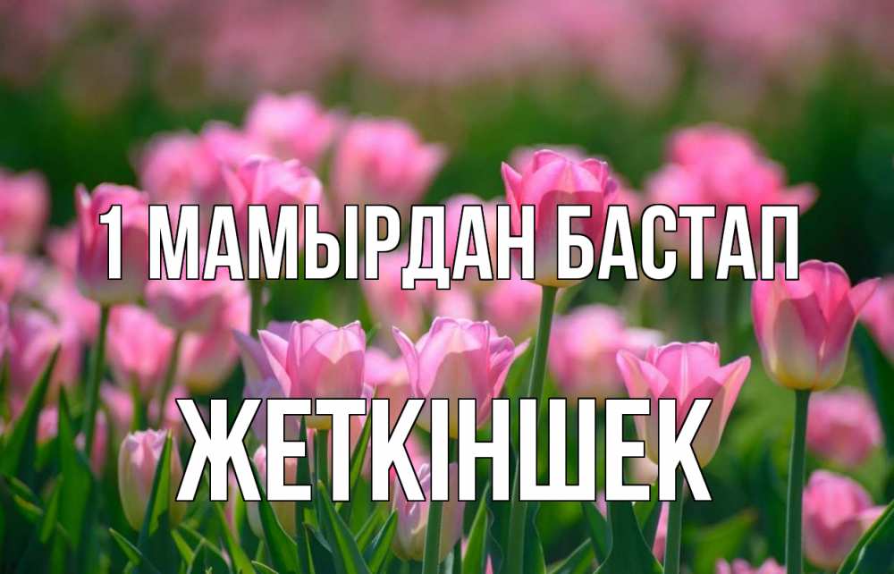 Күн сайын ашық хат с именем, Жеткіншек 1 мамырдан бастап С 1 мая Онлайн тегін жүктеп алу тілектері бар керемет карта 