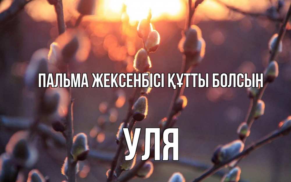 Күн сайын ашық хат с именем, Уля Пальма жексенбісі құтты болсын верба Онлайн тегін жүктеп алу тілектері бар керемет карта 