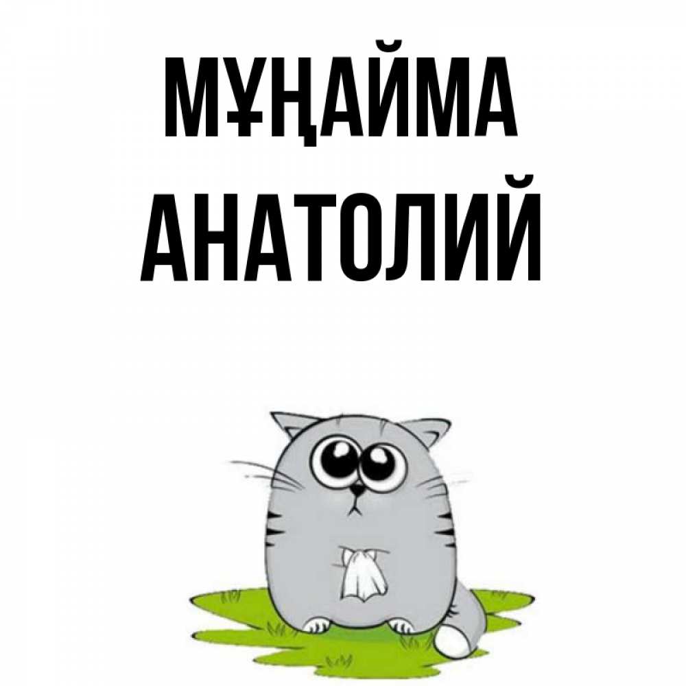 Күн сайын ашық хат с именем, Анатолий Мұңайма грустный котяра Онлайн тегін жүктеп алу тілектері бар керемет карта 