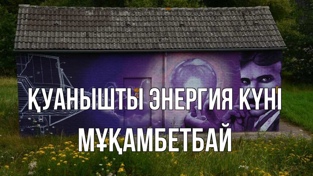 Күн сайын ашық хат с именем, Мұқамбетбай Қуанышты энергия күні молнии, Тесла Онлайн тегін жүктеп алу тілектері бар керемет карта 