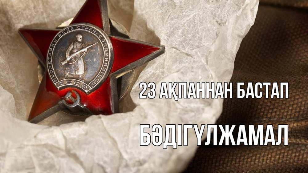 Картинка 23 ақпаннан бастап, БӘДІГҮЛЖАМАЛ