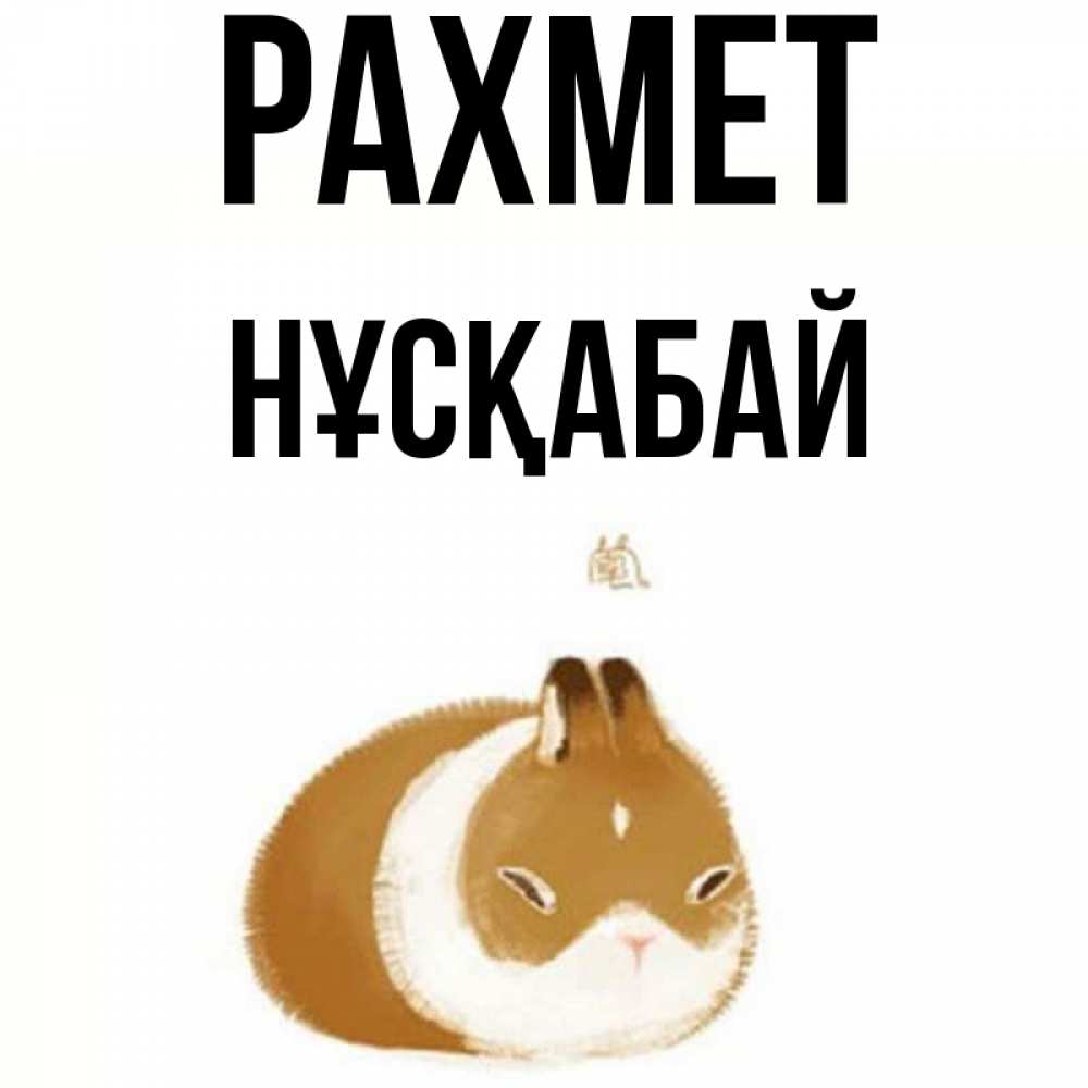 Күн сайын ашық хат с именем, НҰСҚАБАЙ рахмет коричнево белый домашний питомец Онлайн тегін жүктеп алу тілектері бар керемет карта 