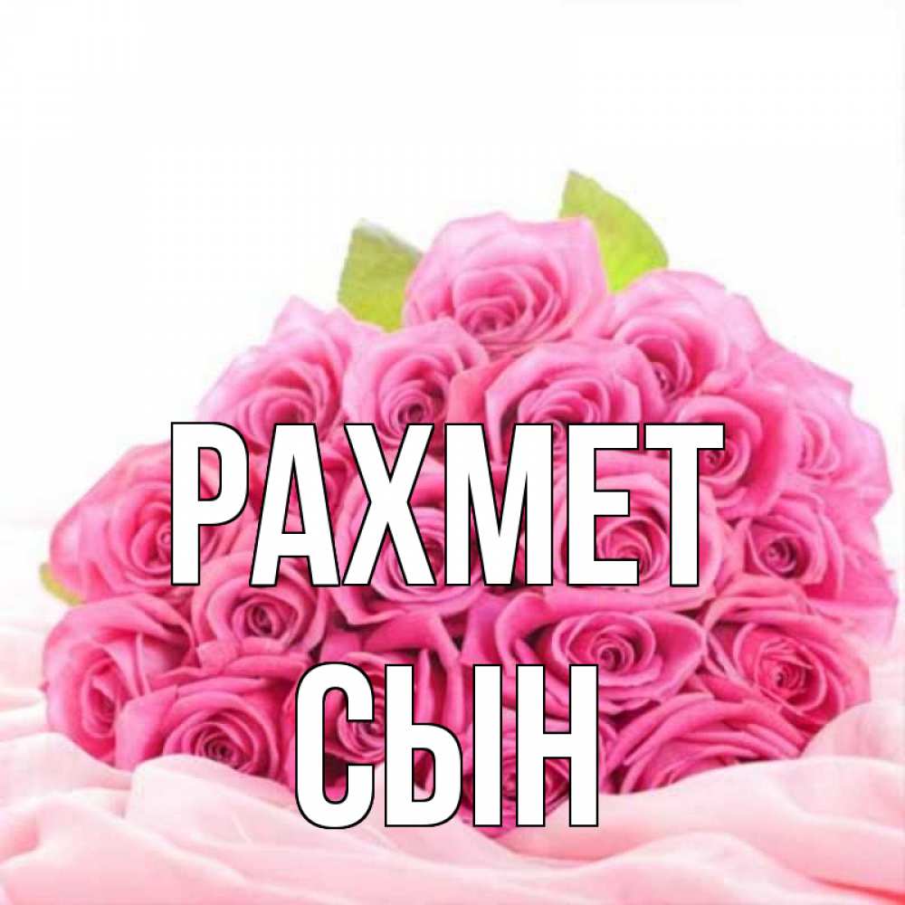Күн сайын ашық хат с именем, Сын рахмет розовые розы с подписью Онлайн тегін жүктеп алу тілектері бар керемет карта 