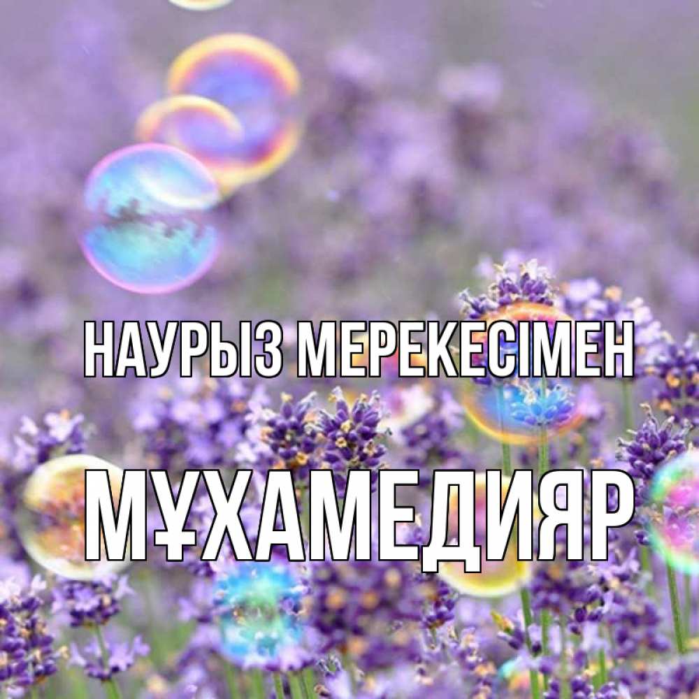 Күн сайын ашық хат с именем, МҰХАМЕДИЯР Наурыз мерекесімен цветы Онлайн тегін жүктеп алу тілектері бар керемет карта 